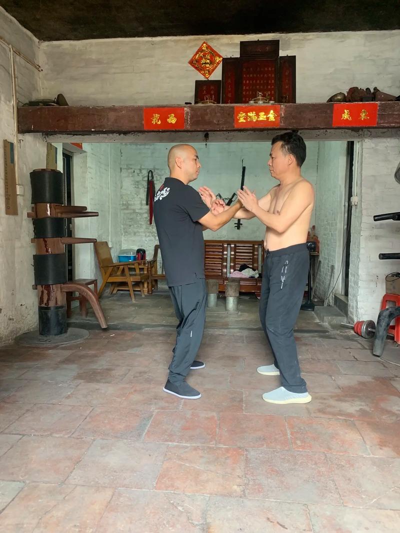 一对一私教中#咏春拳 #以武会友