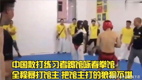 功夫虚实 中国散打与咏春拳的实战较量